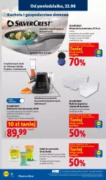 Gazetka promocyjna Lidl - Katalog ważny od 22.06 - Gazetka - ważna od 27.06 do 27.06.2026 - strona 14 - produkty: Silvercrest, Kuchnia, Organizer, Pojemnik, Tarka, Pojemnik do przechowywania, Patelnia