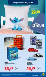 Gazetka promocyjna Lidl - Katalog ważny od 22.06 - Gazetka - ważna od 27.06 do 27.06.2026 - strona 25 - produkty: Chodzik, Samochodziki, Walizka, Mattel, Hot Wheels, Fa