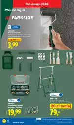 Gazetka promocyjna Lidl - Katalog ważny od 22.06 - Gazetka - ważna od 27.06 do 27.06.2026 - strona 52 - produkty: Parkside, Wałek, Wiadro, Haczyk, Ogród, Fa