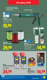 Gazetka promocyjna Lidl - Katalog ważny od 22.06 - Gazetka - ważna od 27.06 do 27.06.2026 - strona 53 - produkty: Parkside, Noż, Inka, Klej, Tusz, WD-40, Regał, Pistolet