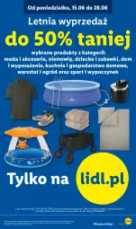 Gazetka promocyjna Lidl - Katalog ważny od 22.06 - Gazetka - ważna od 27.06 do 27.06.2026 - strona 7 - produkty: Por, Kuchnia, Sport, Moda, Ogród