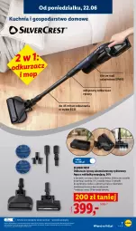 Gazetka promocyjna Lidl - Katalog ważny od 22.06 - Gazetka - ważna od 27.06 do 27.06.2026 - strona 9 - produkty: Silvercrest, Odkurzacz, Mop, Rura, Kuchnia, Szczotka, Akumulator