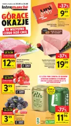 Gazetka promocyjna Intermarche - Gazetka Intermarche - Gazetka - ważna od 26.08 do 26.08.2026 - strona 1 - produkty: Piwa, Piwo, Ser, Gra, Papier, Szynka konserwowa, Szynka, Schab wieprzowy
