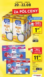 Gazetka promocyjna Intermarche - Gazetka Intermarche - Gazetka - ważna od 26.08 do 26.08.2026 - strona 3 - produkty: Danone, Actimel, Mleko