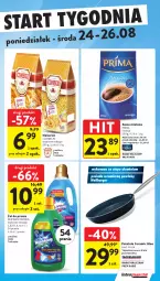 Gazetka promocyjna Intermarche - Gazetka Intermarche - Gazetka - ważna od 26.08 do 26.08.2026 - strona 43 - produkty: Makaron, Top, Kawa mielona, Kawa, Burger, Prima, König, Patelnia