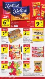 Gazetka promocyjna Intermarche - Gazetka Intermarche - Gazetka - ważna od 25.02 do 25.02.2026 - strona 32 - produkty: Kit Kat, Sok, Orzeszki, Cukier, Pico-Balla, Wafle, Herbatniki, Rogal, Delicje, Baton, Cukierki, Haribo, Wafle tortowe, Fa