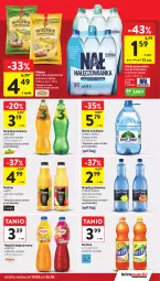 Gazetka promocyjna Intermarche - Gazetka Intermarche - Gazetka - ważna od 25.02 do 25.02.2026 - strona 35 - produkty: Nałęczowianka, Chipsy, LANA, Napój gazowany, Cappy, Woda mineralna, Napój niegazowany, Woda, Napój, Nestea, Nektar, Hortex