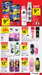 Gazetka promocyjna Intermarche - Gazetka Intermarche - Gazetka - ważna od 25.02 do 25.02.2026 - strona 39 - produkty: Palette, Pur, Bell, Dezodorant, Adidas, Always, Szampon, Podpaski, Bella, Odżywka, Goal, Farba do włosów, Fa
