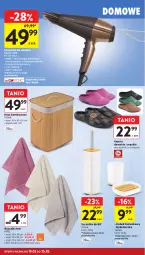 Gazetka promocyjna Intermarche - Gazetka Intermarche - Gazetka - ważna od 25.02 do 25.02.2026 - strona 40 - produkty: Top, Kapcie, Szczotka, Kosz, Ręcznik, Mydelniczka, Suszarka, Kubek, Szczotka do WC, Fa