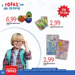Gazetka promocyjna Topaz - Gazetka - Gazetka - ważna od 10.09 do 10.09.2025 - strona 26 - produkty: Top, Owoce