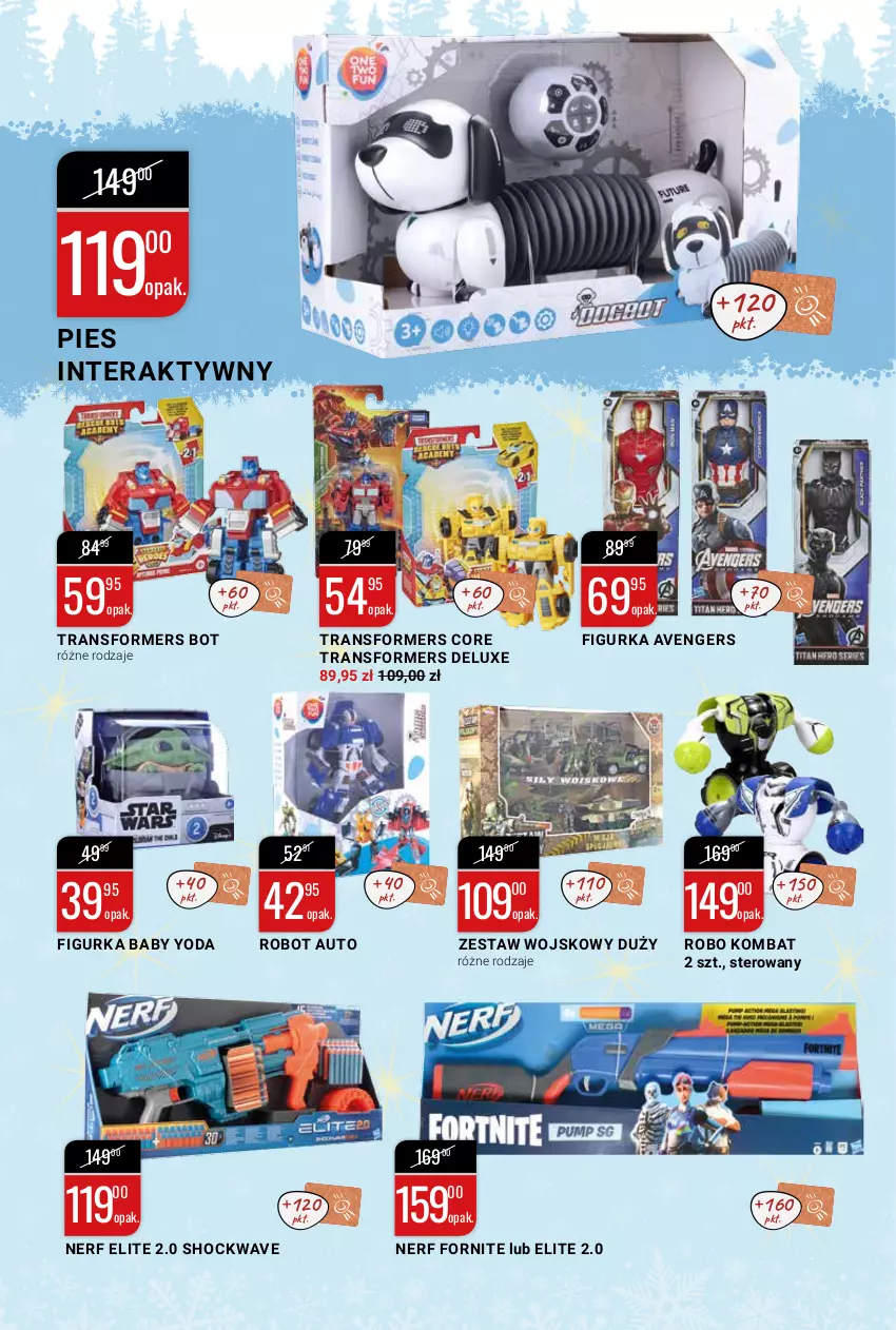 Gazetka promocyjna Bi1 - Zabawkowa kraina - ważna 03.11 do 16.11.2021 - strona 10 - produkty: Avengers, Nerf, Robot, Tera, Tran, Transformers