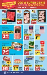 Gazetka promocyjna Aldi - Pełna oferta - Gazetka - ważna od 05.08 do 05.08.2023 - strona 6 - produkty: Piec, Kurczak, Mięso mielone, Krakus, Ser, Filet z piersi kurczaka, Szynka premium, Beko, Mielonka tyrolska, Parówki, Mięsne specjały, Szynka konserwowa, Szynka, Szprot, Boczek, Kiełbasa, Mięso