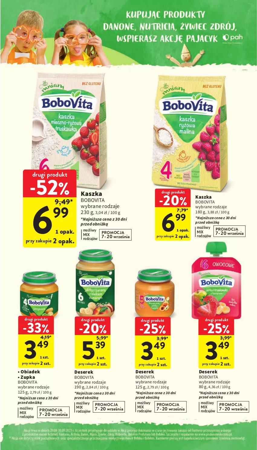 Gazetka promocyjna Intermarche - Gazetka Intermarche - ważna 07.09 do 13.09.2023 - strona 29 - produkty: BoboVita, Deser, Ser, Serek