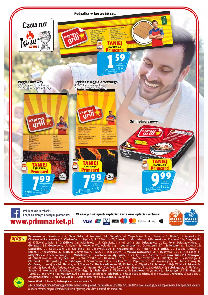 Gazetka promocyjna Prim Market - ważna 22.08 do 28.08.2024 - strona 16 - produkty: Fa, Grill, Jednorożec, Kisiel, Koc, Mysz, Ogród, Olej, Papier, Piątnica, Róża, Sok, Sokół, Stock, Tera