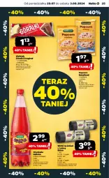 Gazetka promocyjna Netto - Artykuły spożywcze - Gazetka - ważna od 03.08 do 03.08.2024 - strona 25 - produkty: Gin, Worki na śmieci, Wafelek, Tera, Oranżada, Hellena, Popcorn, Worki na śmiec, Góralki, Bakalland