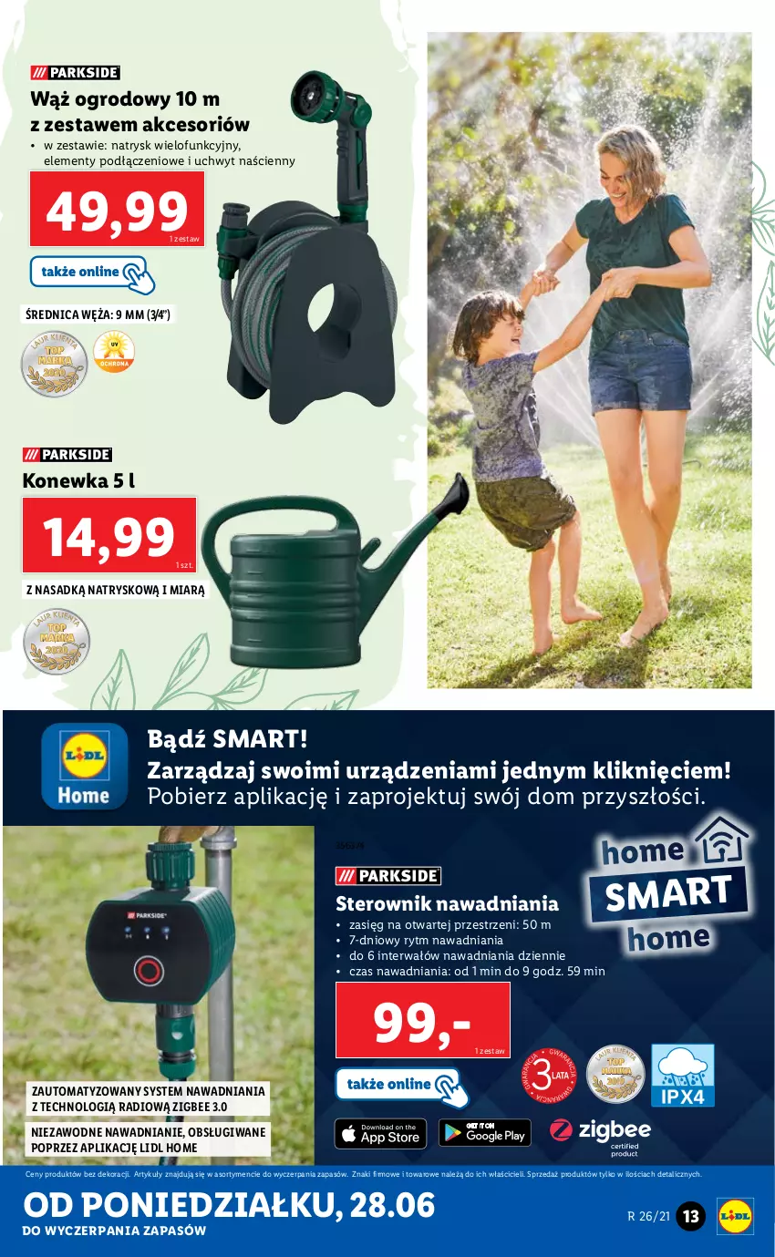 Gazetka promocyjna Lidl - GAZETKA - ważna 28.06 do 03.07.2021 - strona 13 - produkty: Konewka