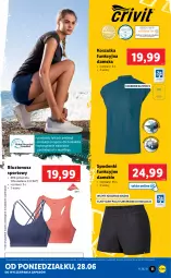 Gazetka promocyjna Lidl - GAZETKA - Gazetka - ważna od 03.07 do 03.07.2021 - strona 11 - produkty: Por, Biustonosz, Kosz, Koszulka, Sport, Koszulka funkcyjna, LG