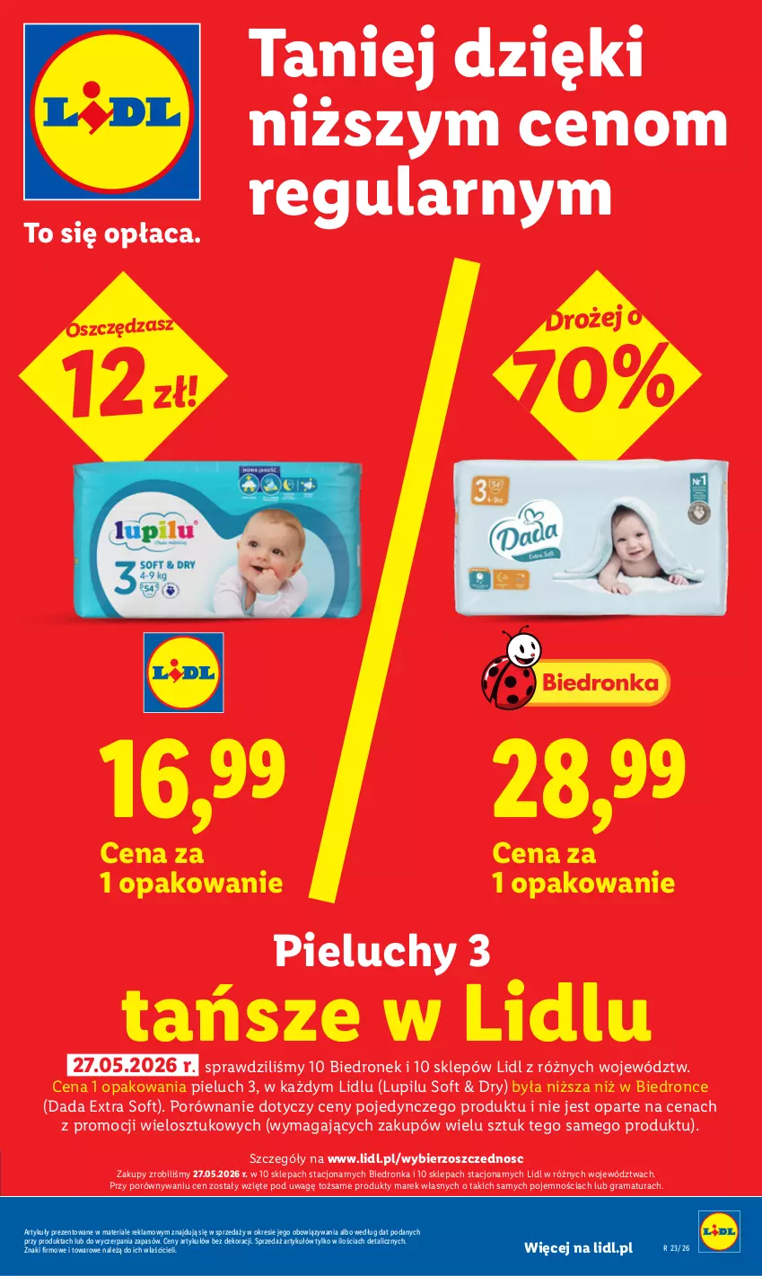 Gazetka promocyjna Lidl - Gazetka ważna od 5.06 do 6.06 - ważna 05.06 do 06.06.2026 - strona 21 - produkty: Dada, Dron, Gra, Pieluchy, Por, Rama