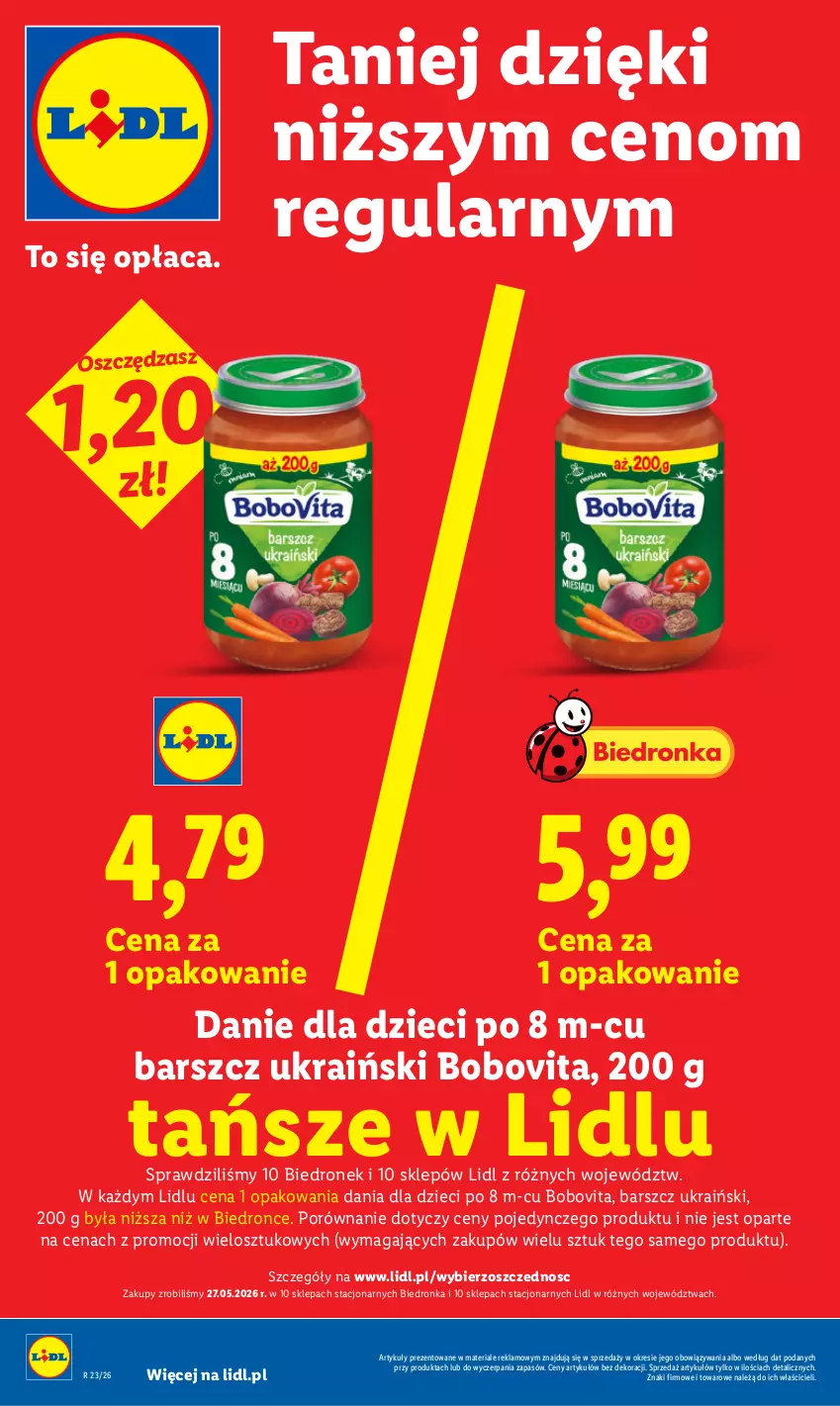 Gazetka promocyjna Lidl - Gazetka ważna od 5.06 do 6.06 - ważna 05.06 do 06.06.2026 - strona 26 - produkty: BoboVita, Danie dla dzieci, Dron, Dzieci, Por