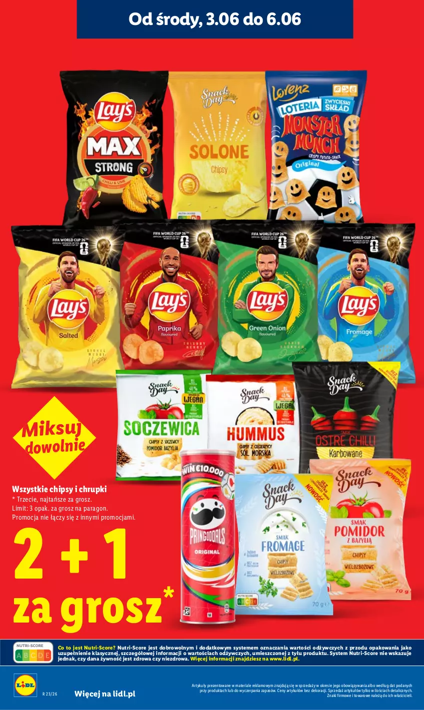 Gazetka promocyjna Lidl - Gazetka ważna od 5.06 do 6.06 - ważna 05.06 do 06.06.2026 - strona 6 - produkty: Chipsy, Chrupki
