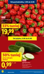 Gazetka promocyjna Lidl - Gazetka ważna od 5.06 do 6.06 - Gazetka - ważna od 06.06 do 06.06.2026 - strona 14 - produkty: Truskawki, Ogórek