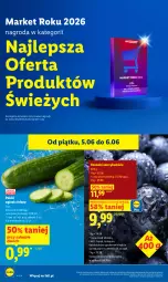 Gazetka promocyjna Lidl - Gazetka ważna od 5.06 do 6.06 - Gazetka - ważna od 06.06 do 06.06.2026 - strona 38 - produkty: Ogórek, Olej