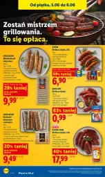 Gazetka promocyjna Lidl - Gazetka ważna od 5.06 do 6.06 - Gazetka - ważna od 06.06 do 06.06.2026 - strona 46 - produkty: Pur, Gra, PIKOK, Morliny, Grill, Kiełbasa, Grafika, Kiełbasa śląska