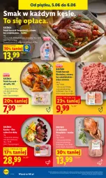 Gazetka promocyjna Lidl - Gazetka ważna od 5.06 do 6.06 - Gazetka - ważna od 06.06 do 06.06.2026 - strona 52 - produkty: Kurczak, Mięso mielone, Kaczka, Tusz, Przepiórka, Mięso
