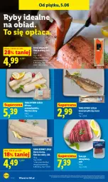 Gazetka promocyjna Lidl - Gazetka ważna od 5.06 do 6.06 - Gazetka - ważna od 06.06 do 06.06.2026 - strona 54 - produkty: Top, Miruna, Stek, Tusz, Tuńczyk, Dorsz
