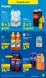 Gazetka promocyjna Lidl - Gazetka ważna od 5.06 do 6.06 - Gazetka - ważna od 06.06 do 06.06.2026 - strona 65 - produkty: Gra, 7up, Ice tea, Mirinda, Napoje, Pepsi, Napój gazowany, Napój, Nestea