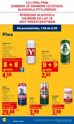 Gazetka promocyjna Lidl - Gazetka ważna od 5.06 do 6.06 - Gazetka - ważna od 06.06 do 06.06.2026 - strona 69 - produkty: Piwa, Ser, Gra, Tyskie, Harnaś