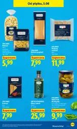 Gazetka promocyjna Lidl - Gazetka ważna od 5.06 do 6.06 - Gazetka - ważna od 06.06 do 06.06.2026 - strona 79 - produkty: Makaron, Oliwki, Bell, Spaghetti, Oliwa z oliwek, Bella, Krakersy, Biszkopty, Fa