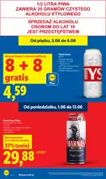 Gazetka promocyjna Lidl - Gazetka ważna od 5.06 do 6.06 - Gazetka - ważna od 06.06 do 06.06.2026 - strona 8 - produkty: Gra, Tyskie, Harnaś