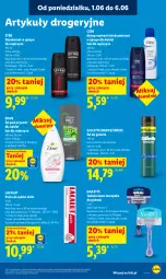 Gazetka promocyjna Lidl - Gazetka ważna od 5.06 do 6.06 - Gazetka - ważna od 06.06 do 06.06.2026 - strona 85 - produkty: Ser, Dezodorant, Str8, Pasta do zębów, Dove, Venus, Szynka, Lacalut, Gillette, Maszynka, Maszynka do golenia, Mach3, Antyperspirant