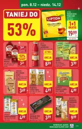 Gazetka promocyjna Aldi - Pełna oferta - Gazetka - ważna od 14.12 do 14.12.2025 - strona 23 - produkty: Piernik, Ketchup, Warzywa, Ser, Mus, Gin, Gra, Herbatniki Petit Beurre, Beskidzki, Chipsy, Herbata czarna, Lack, Herbatniki, Lipton, Pudliszki, Herbata, Beskidzkie paluszki, Knorr