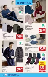 Gazetka promocyjna Aldi - Pełna oferta - Gazetka - ważna od 14.12 do 14.12.2025 - strona 32 - produkty: Kapcie, Karp, Wełna, Szlafrok, Piżama, Fa