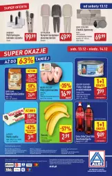 Gazetka promocyjna Aldi - Pełna oferta - Gazetka - ważna od 14.12 do 14.12.2025 - strona 49 - produkty: Kurczak, Banany, Sos, Por, Gra, Kawa ziarnista, Chodnik, Mięsne specjały, Kawa, O nas, Coca-Cola, Golden Seafood, Tuńczyk, Suszarka, Fanta, Biuro, Sprite, Masło, Dywan, Fa