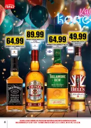 Gazetka promocyjna Topaz - Gazetka - Gazetka - ważna od 31.01 do 31.01.2025 - strona 6 - produkty: Koc, Gin, Bell, Whiskey, Whisky