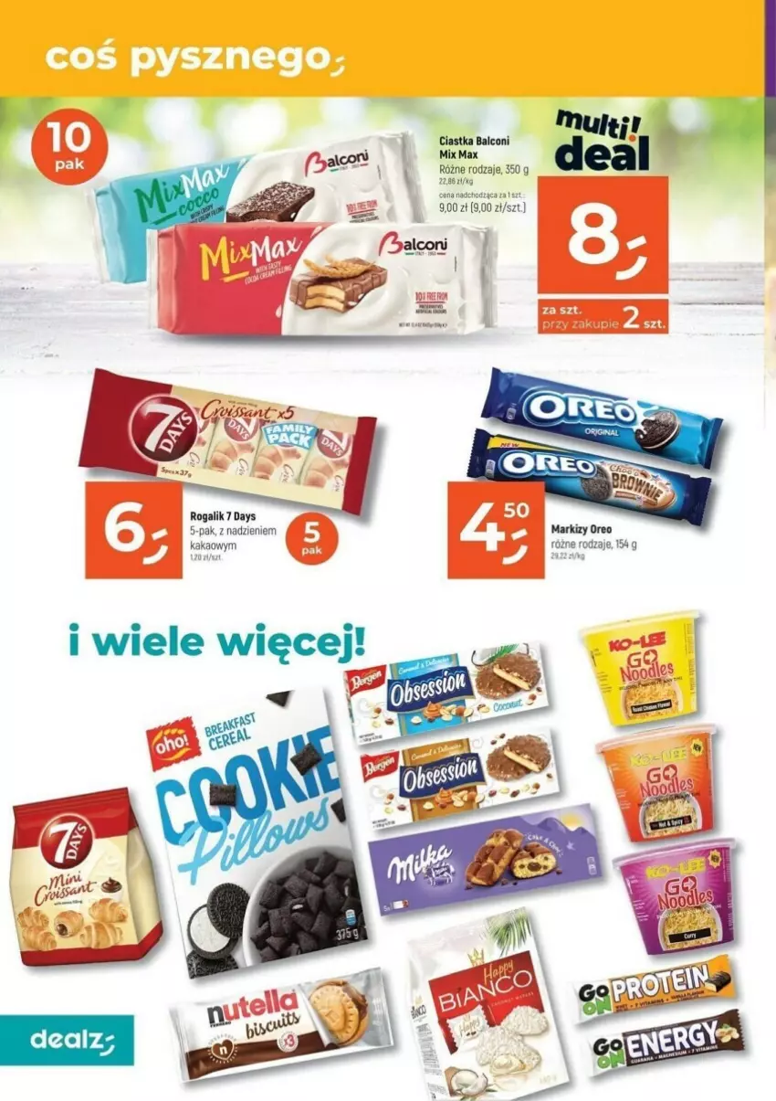 Gazetka promocyjna Dealz - ważna 30.10 do 12.11.2023 - strona 9 - produkty: 7 Days, Alcon, Ciastka, Oreo, Rogal