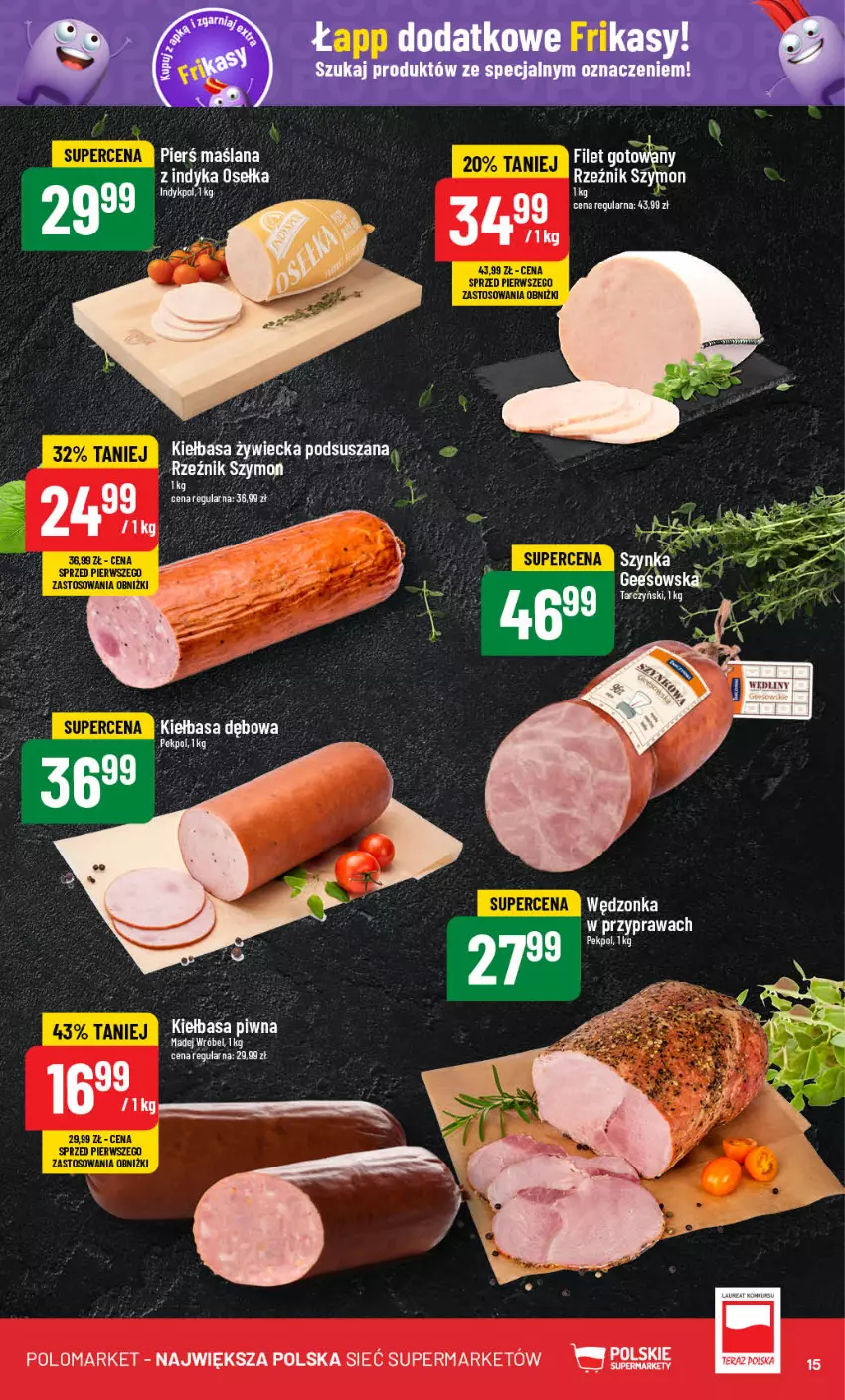 Gazetka promocyjna PoloMarket - Gazetka pomocyjna - ważna 28.08 do 03.09.2024 - strona 15 - produkty: Kiełbasa, Kiełbasa piwna, LANA, LG