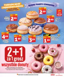 Gazetka promocyjna Topaz - Gazetka - Gazetka - ważna od 18.02 do 18.02.2026 - strona 3 - produkty: Pączek, Top, Mola, Nuty, Donut