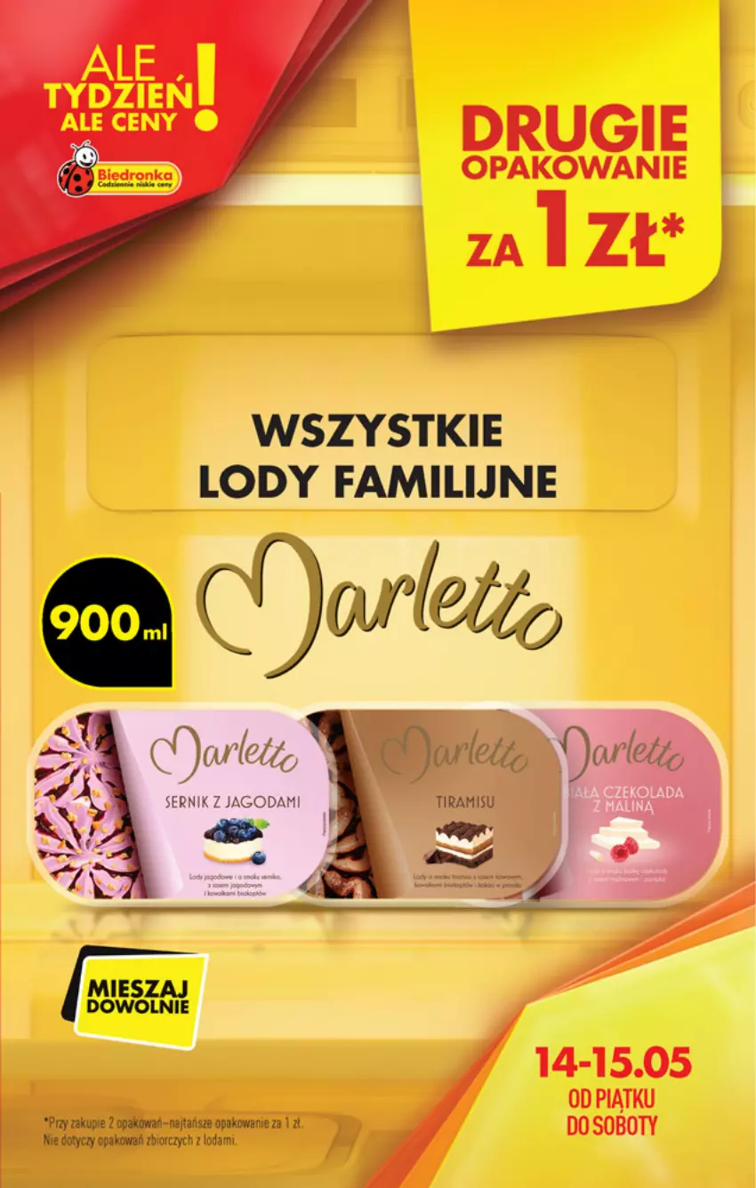 Gazetka promocyjna Biedronka - W tym tygodniu - ważna 13.05 do 19.05.2021 - strona 5 - produkty: Fa, Lody