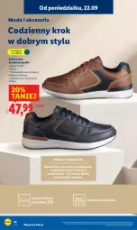 Gazetka promocyjna Lidl - GAZETKA - Gazetka - ważna od 27.09 do 27.09.2025 - strona 14 - produkty: Por, Sneakersy, Buty, Sport, Moda