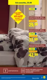 Gazetka promocyjna Lidl - GAZETKA - Gazetka - ważna od 27.09 do 27.09.2025 - strona 29 - produkty: Ivar, Pościel, Poszewka
