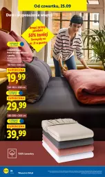 Gazetka promocyjna Lidl - GAZETKA - Gazetka - ważna od 27.09 do 27.09.2025 - strona 32 - produkty: Ivar, Materac, Prześcieradło, Tera