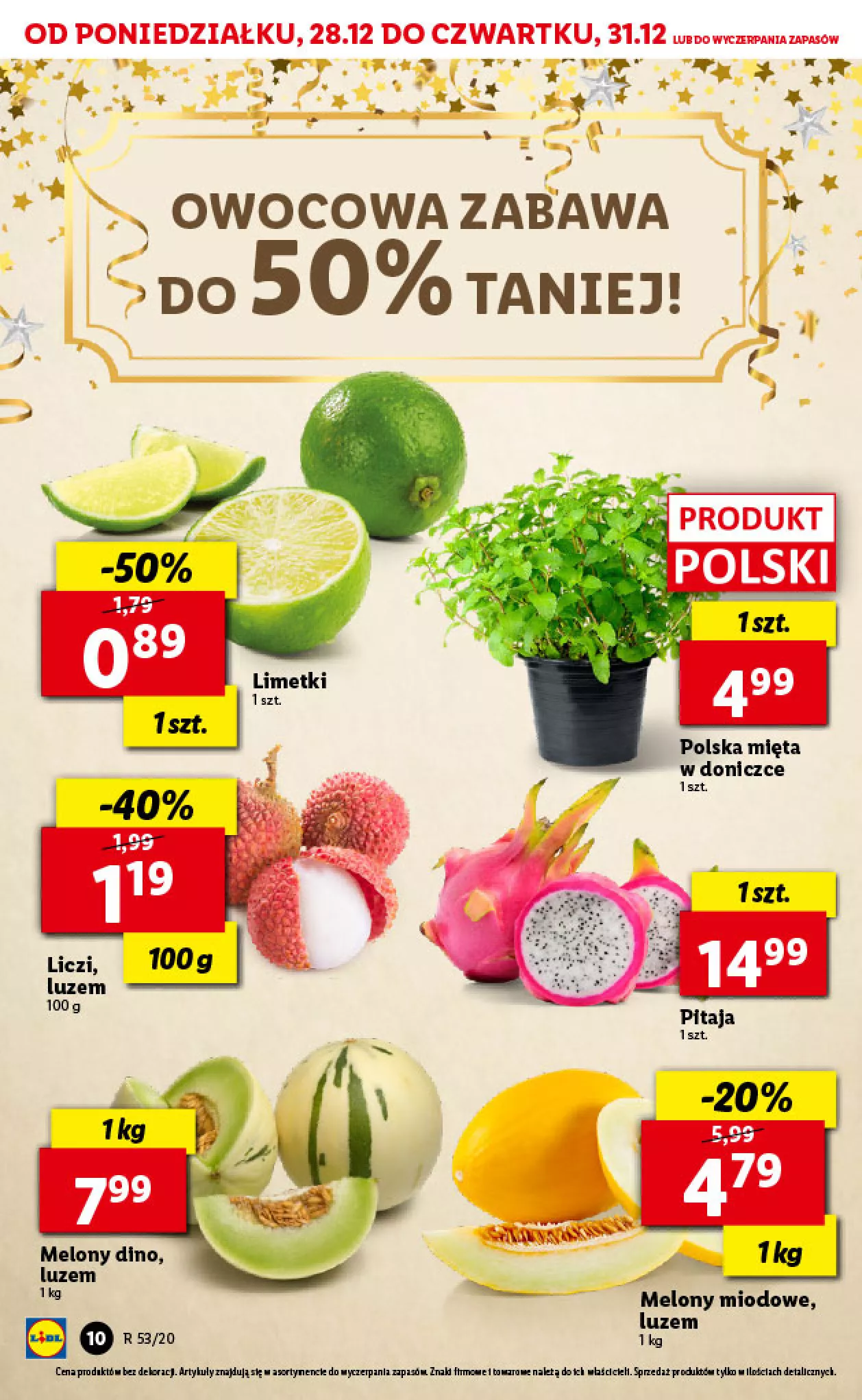 Gazetka promocyjna Lidl - Sylwester - ważna 28.12.2020 do 01.01.2021 - strona 10