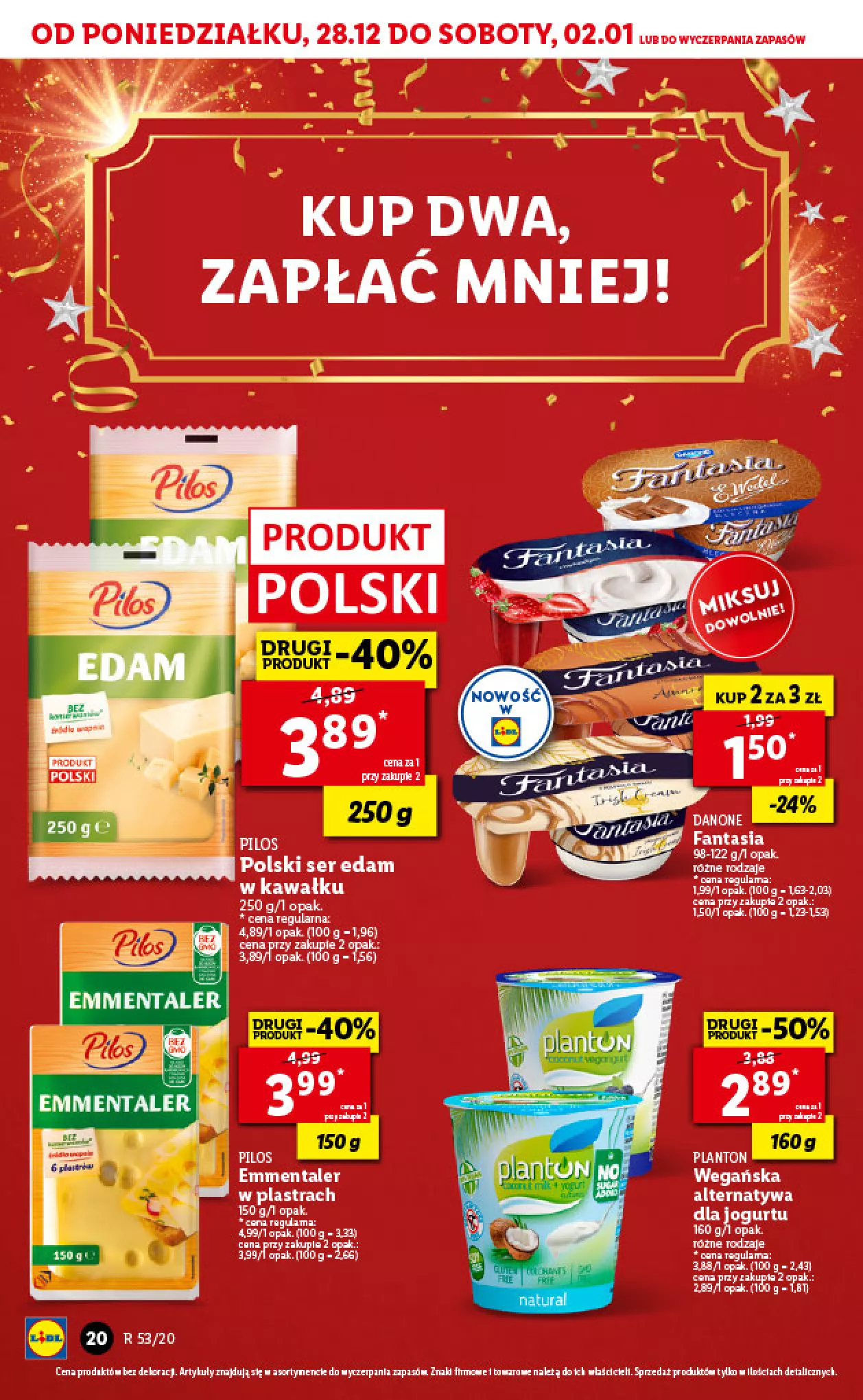 Gazetka promocyjna Lidl - Sylwester - ważna 28.12.2020 do 01.01.2021 - strona 20