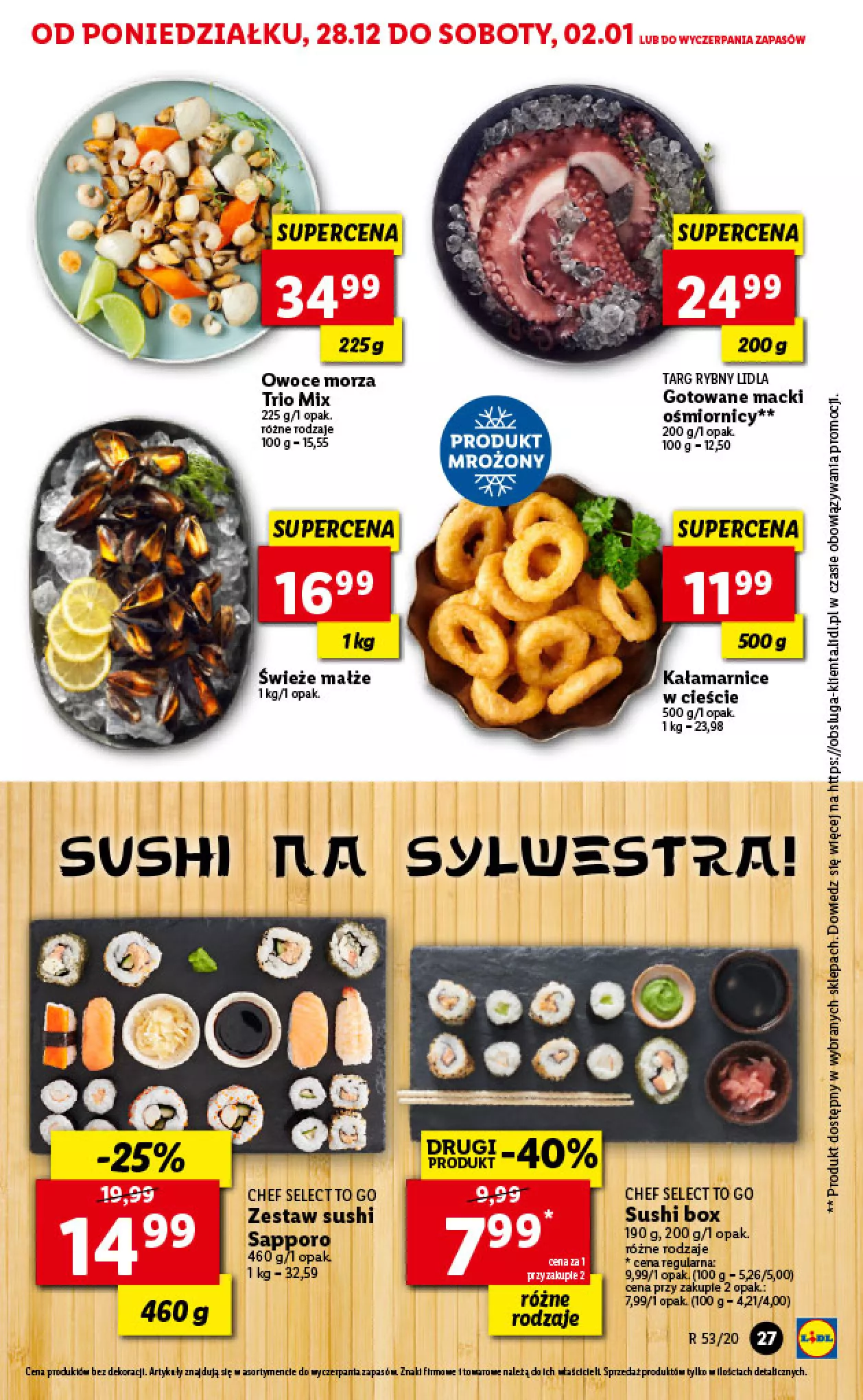 Gazetka promocyjna Lidl - Sylwester - ważna 28.12.2020 do 01.01.2021 - strona 27