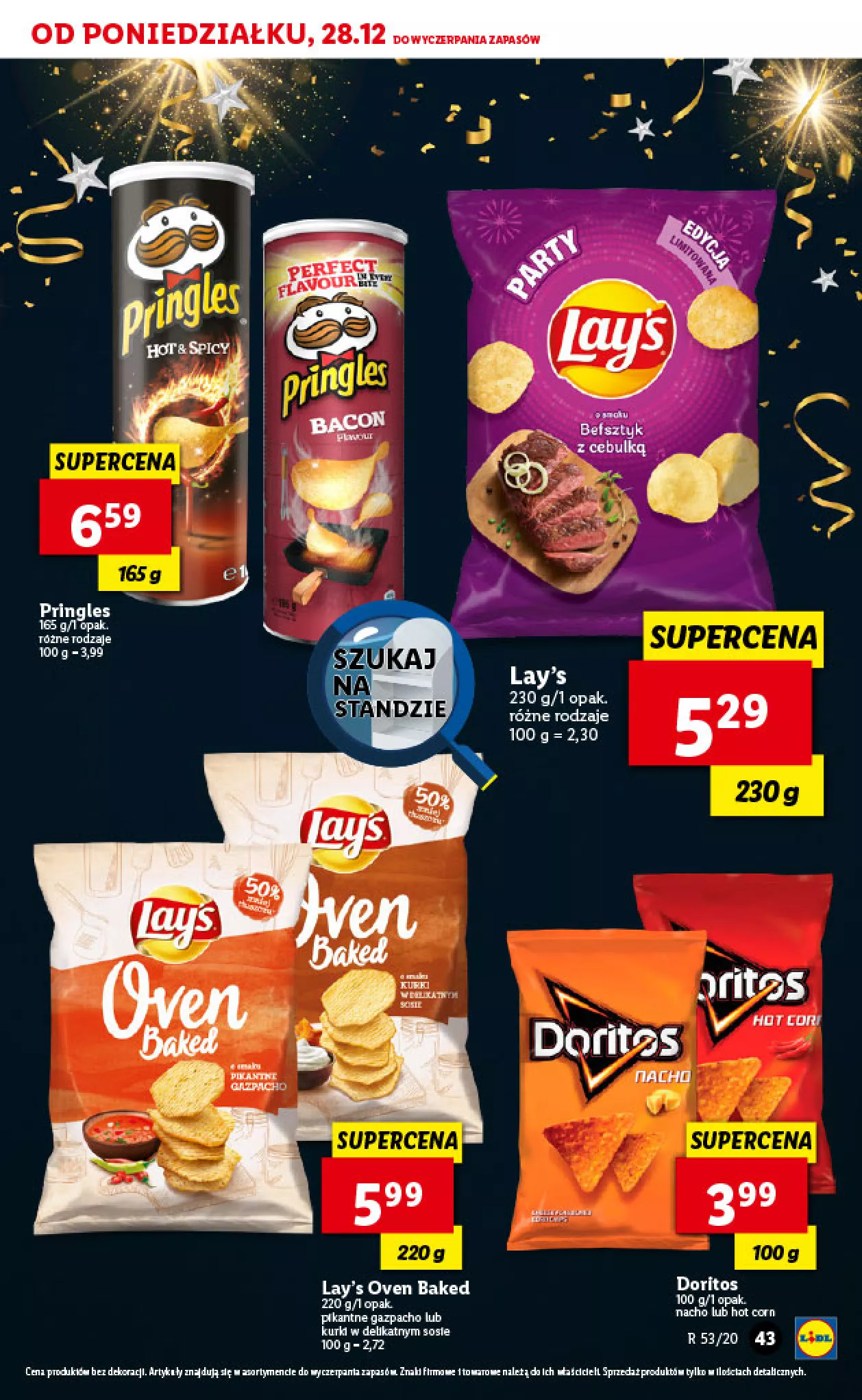 Gazetka promocyjna Lidl - Sylwester - ważna 28.12.2020 do 01.01.2021 - strona 43