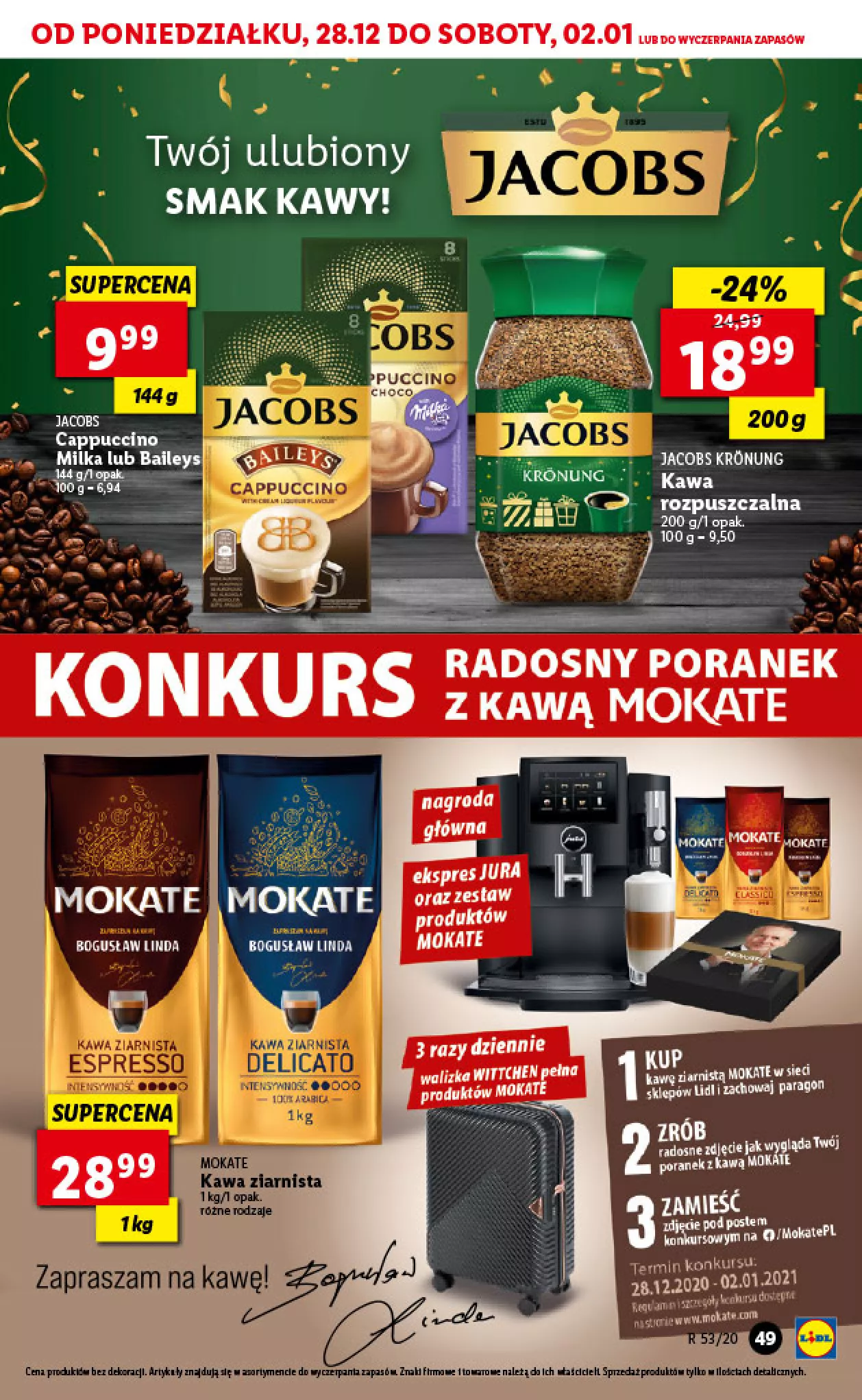 Gazetka promocyjna Lidl - Sylwester - ważna 28.12.2020 do 01.01.2021 - strona 49